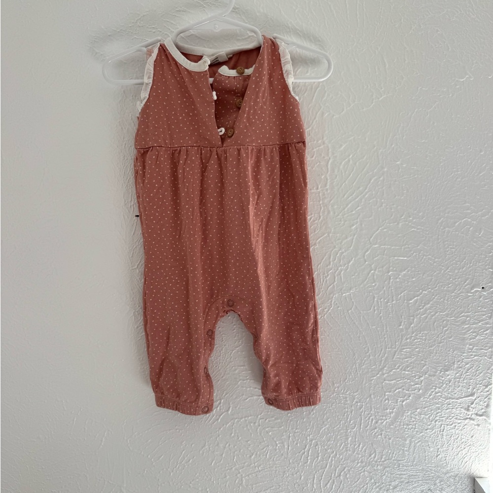 Polka Dot Kids One Piece - Pink